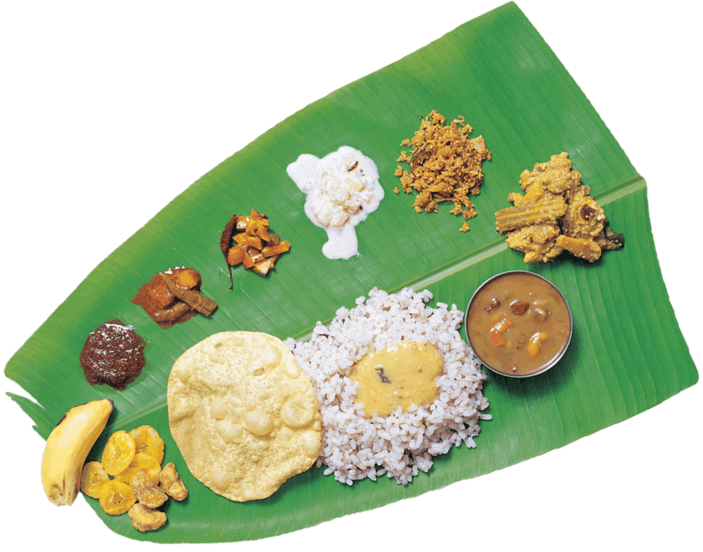 Banana Leaf food